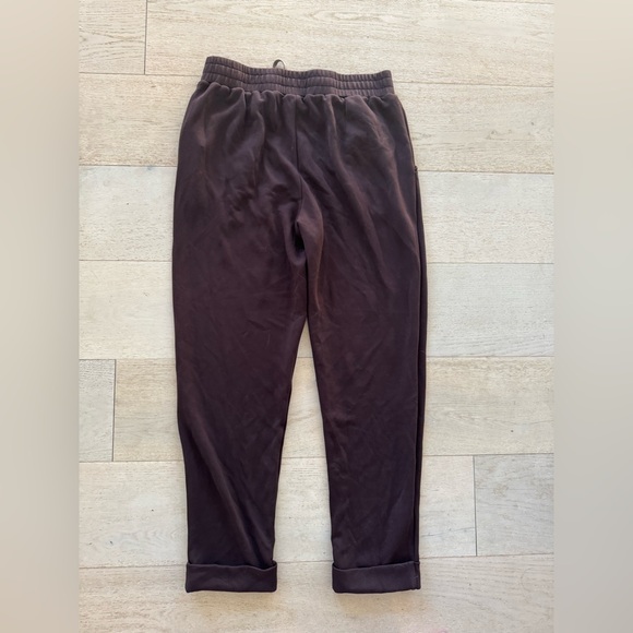 Varley DoubleSoft The Rolled Cuffed Pant 28.5 in Coffee Bean Large - Picture 6 of 10
